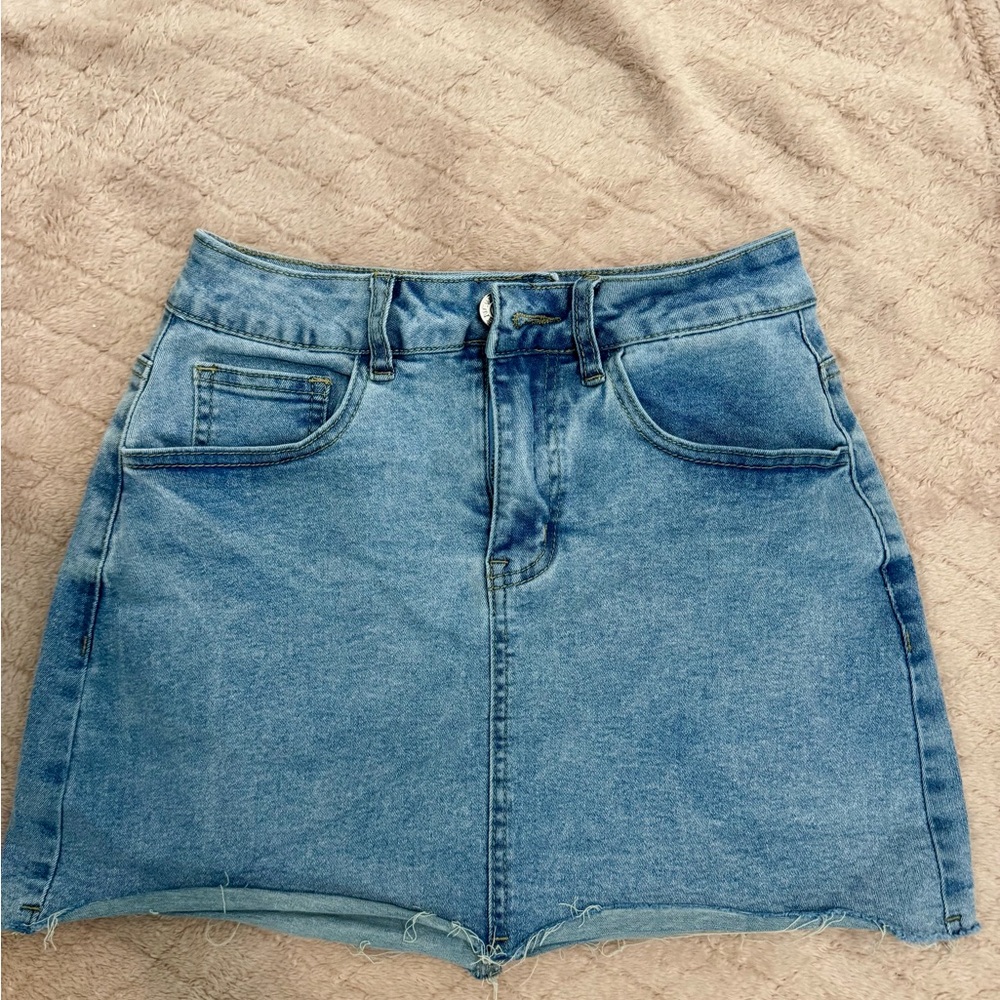 Denim Blue Women's Skirt